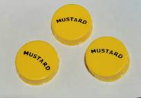 Imprinted Fill End Caps FIFO Bottles 48 mm