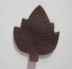 Felt Cut-Out Maple Leaf