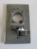 Single Gang Key Switch Access Control Plate
